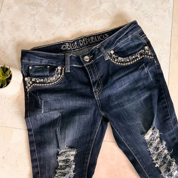 Blue republic jeans - Picture 2 of 4